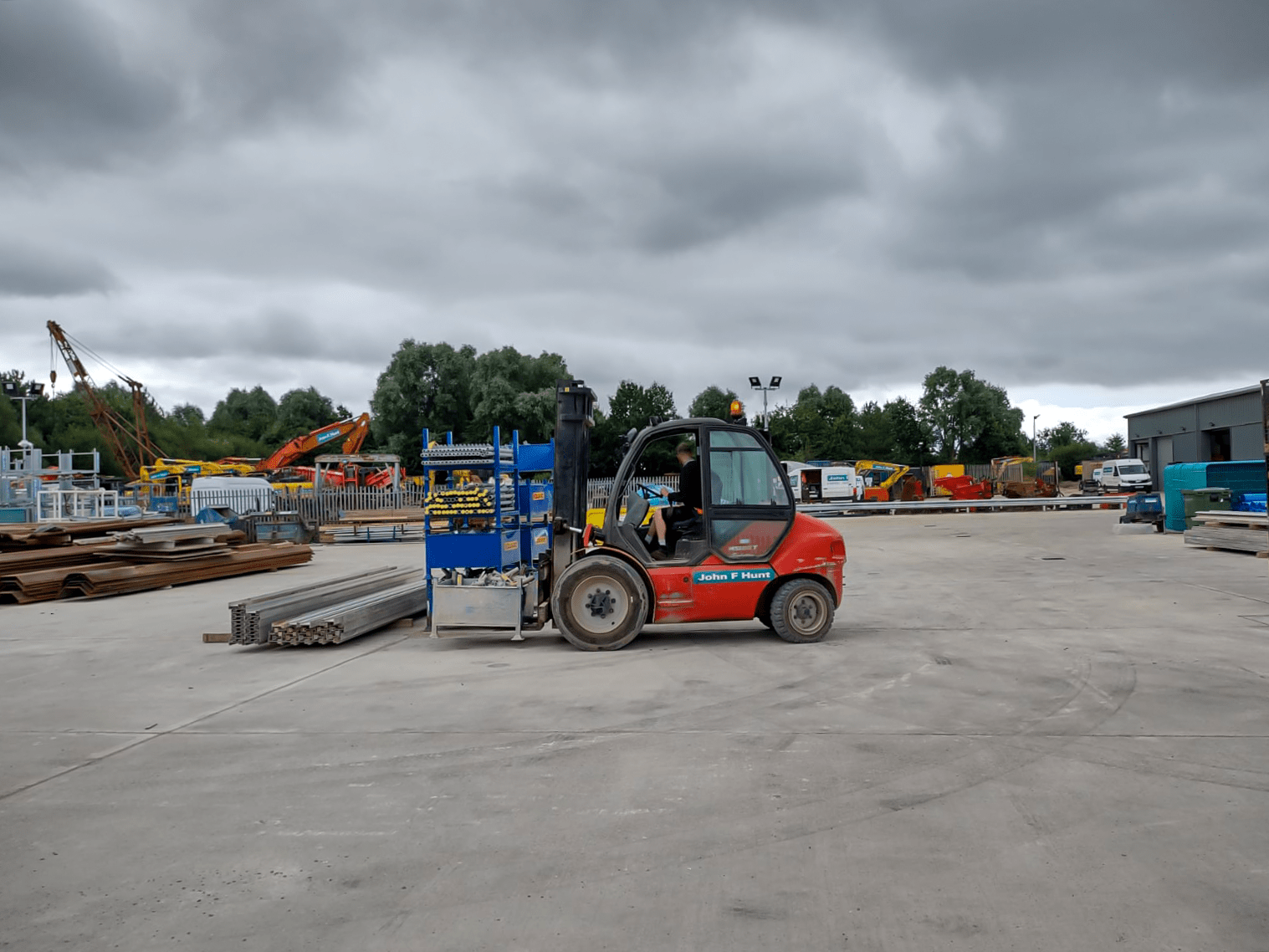 novice forklift training course